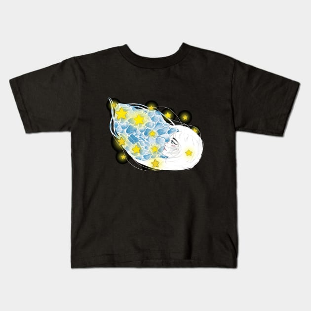 aquagril Kids T-Shirt by malva_art